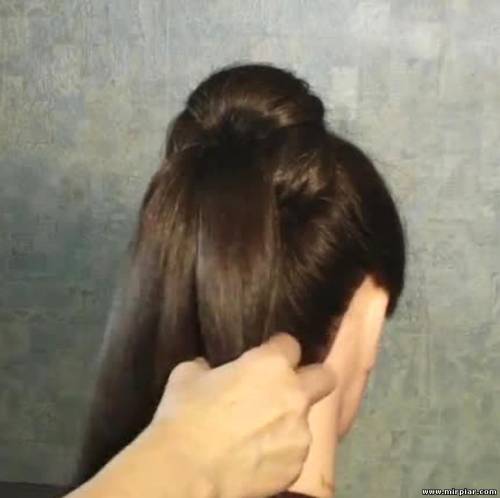 прическа для длинных волос