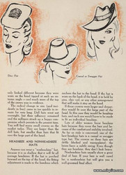 Старинные шляпки с выкройками, ретро шляпки, книга Vee Walker Powell &