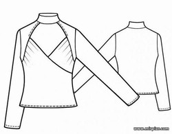 free pattern, Пуловер, выкройка пуловера, pattern sewing, готовые выкр