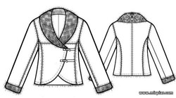 free pattern, дубленка, выкройка, pattern sewing, выкройка дубленки
