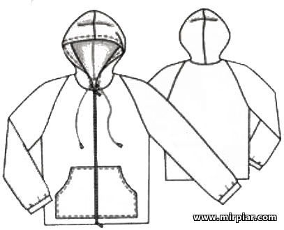 free pattern, анорак, мужской анорак, выкройка, pattern sewing