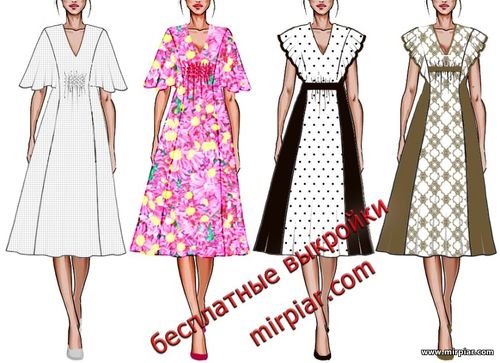 10 вечерних платьев, которые легко сшить — centerforstrategy.ru