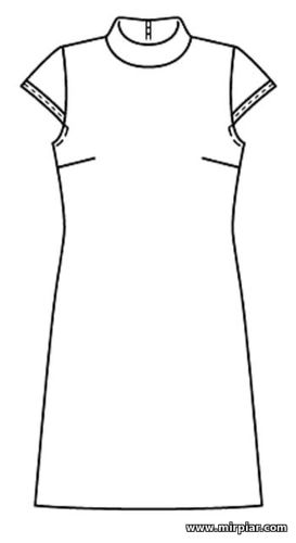 free pattern, платье-футляр, выкройка платья, pattern sewing, выкройки скачать, выкройки платьев, шитье, готовые выкройки, платье, выкройки бесплатно