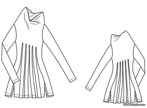 free pattern,  платье, пуловер, выкройка платья, pattern sewing, выкро