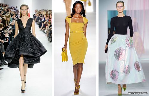 мода, стиль, почему в моде стиль 50-х годов, стиль 50-х годов, модные платья