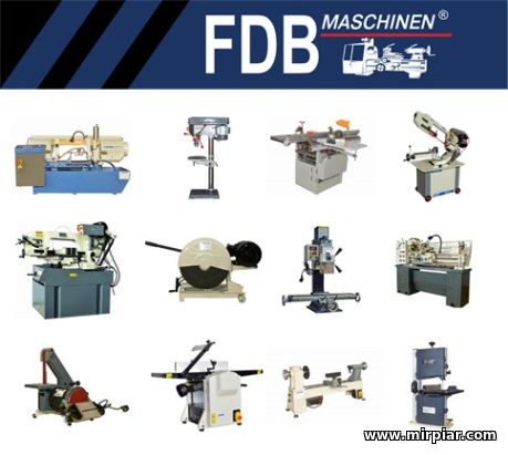 деревообрабатывающие и металлообрабатывающие станки ТМ FDB Maschinen