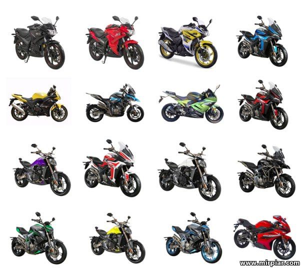китайские спортивные мотоциклы
