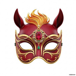 маска Огненной Лошади своими руками