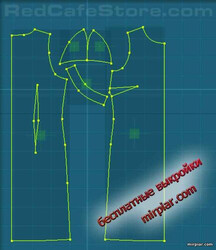 бесплатная выкройка платья-футляр