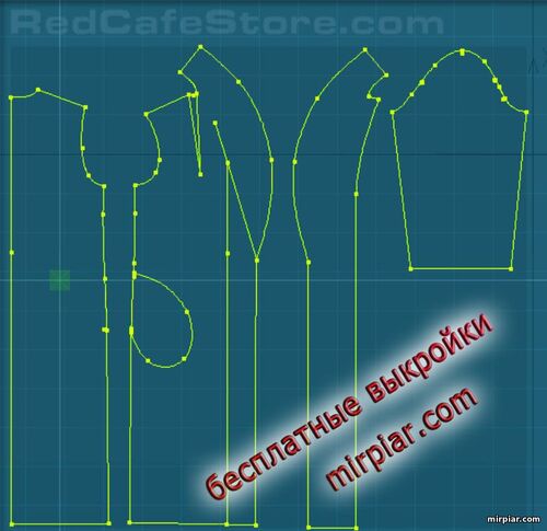 скачать бесплатные выкройки женского пальто