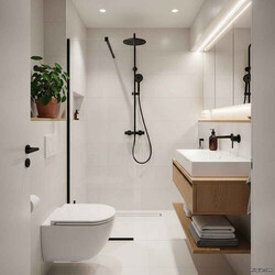 дизайн маленькой ванной