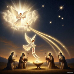 промпты для рождественских открыток