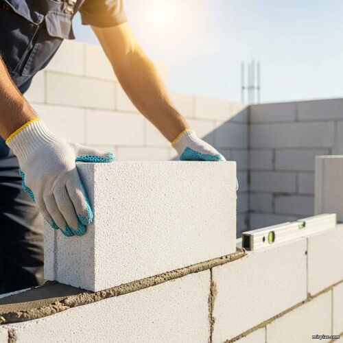 дом из газобетона