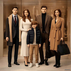 оформление витрины с манекенами