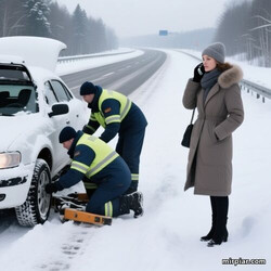 безопасность женщины за рулем