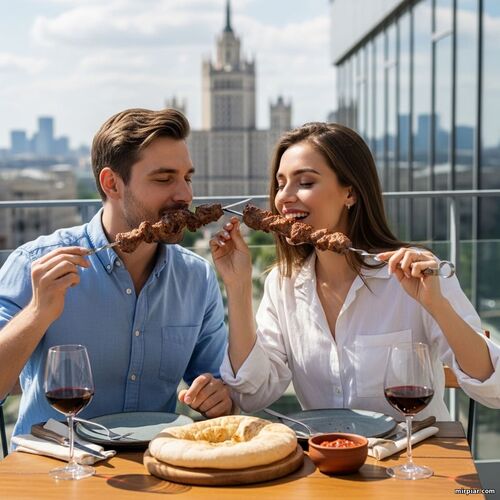 шашлык на углях